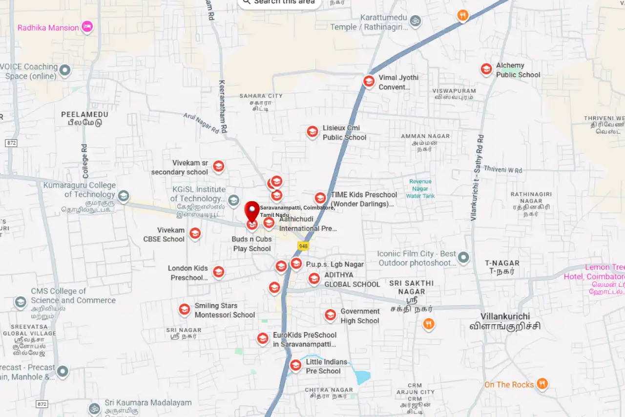 Best Schools Near Saravanampatti - LFS
