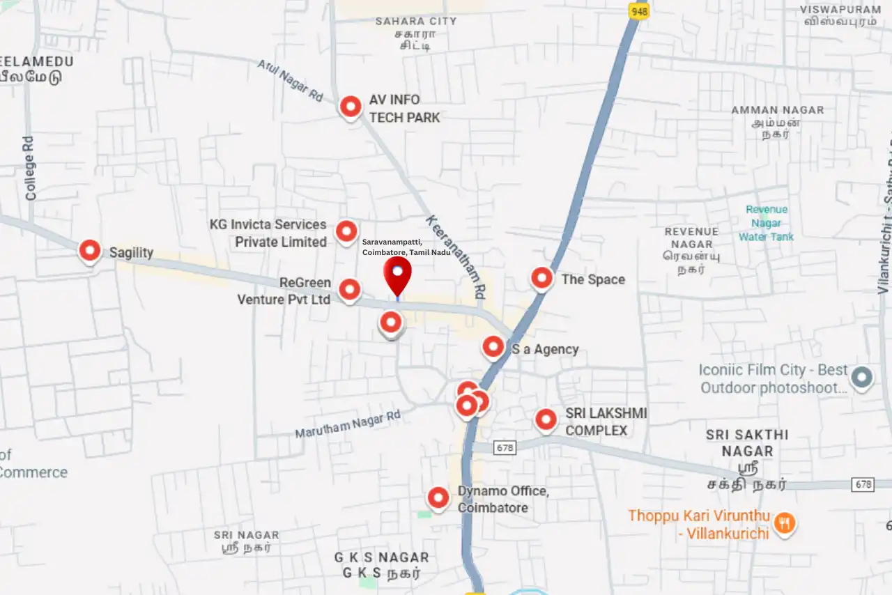 IT & Tech Parks Near Saravanampatti - LFS