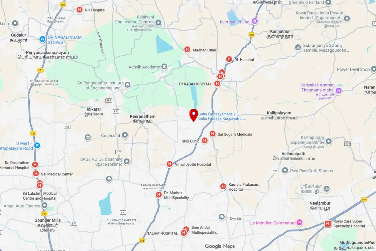 Nearby Hospitals, Guha Fantasy - LFS