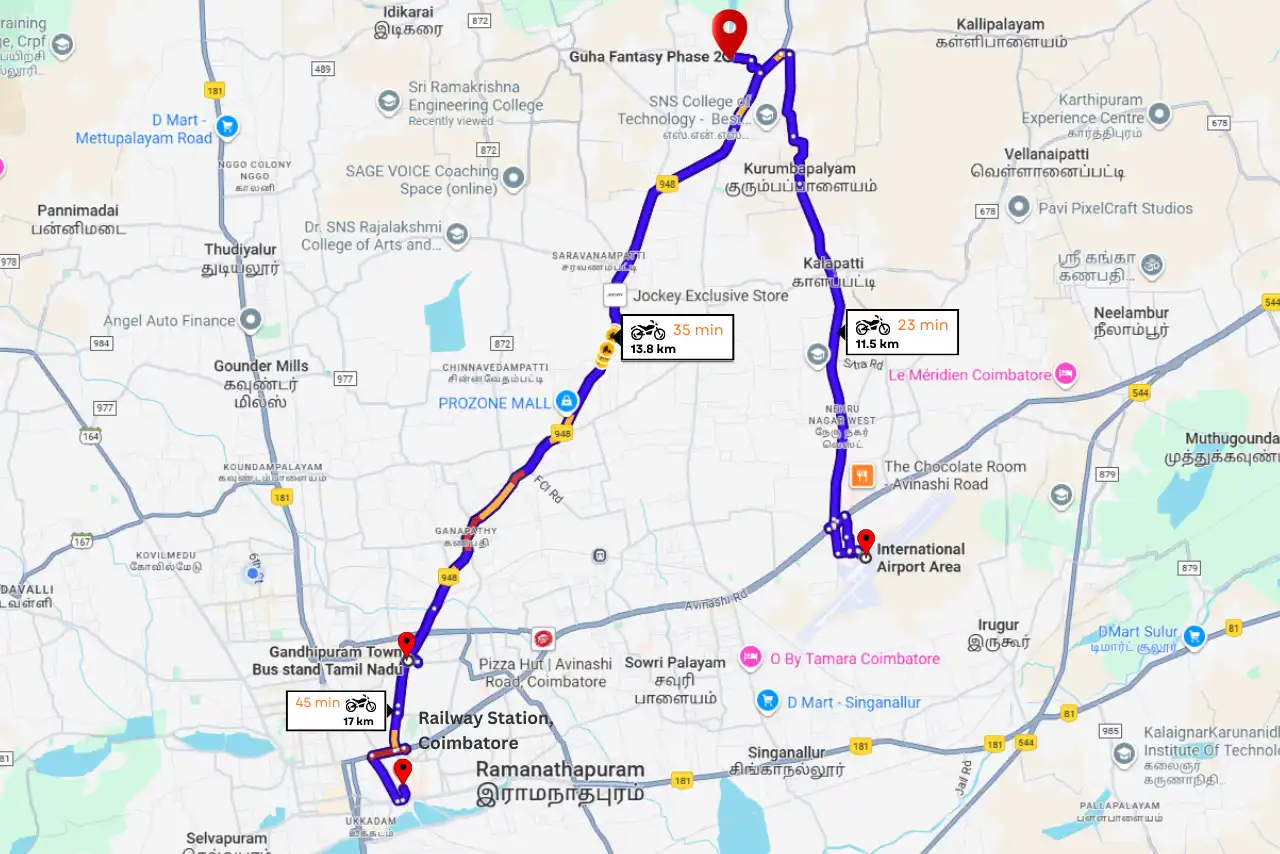 Nearby Places, Guha Fantasy - LFS