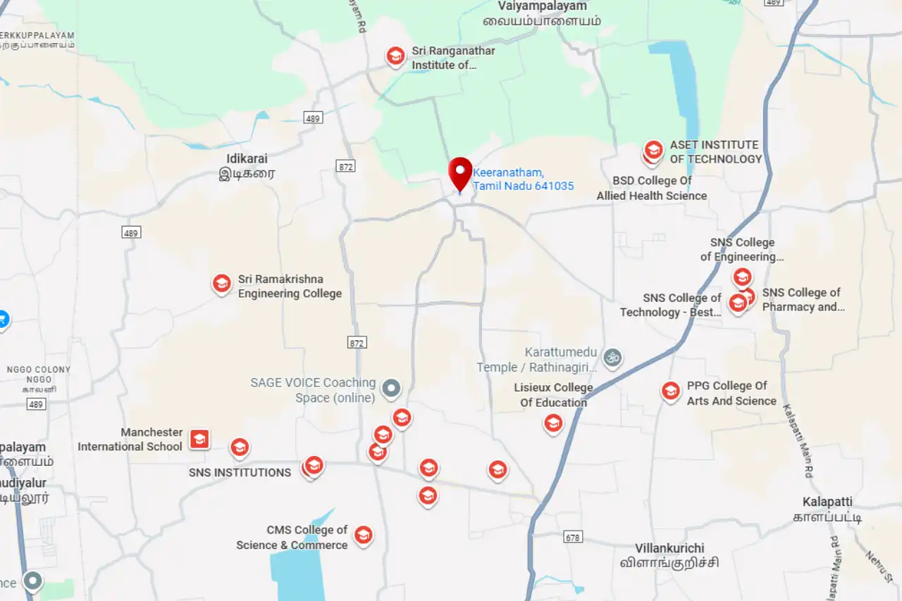 Top Colleges Near Keeranatham - LFS