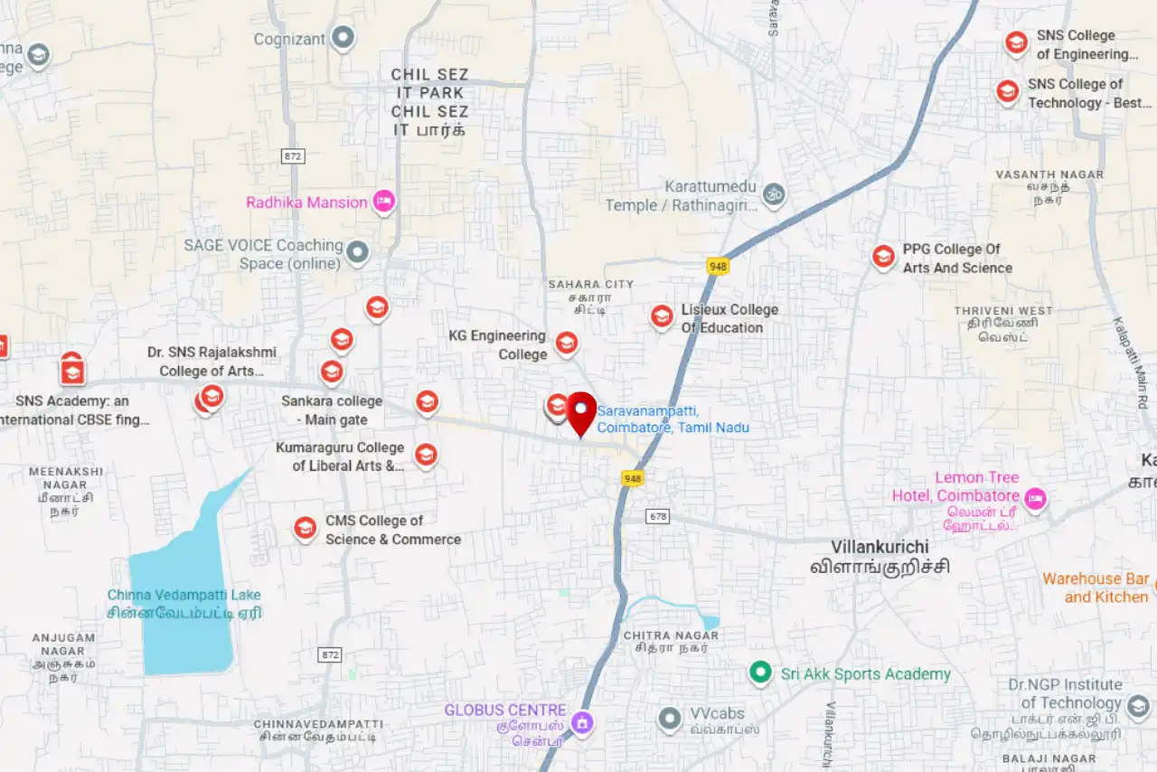 Top Colleges Near Saravanampatti - LFS